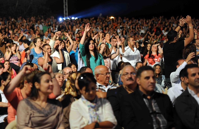 SABER RIBAII at Baalbeck FESTIVAL